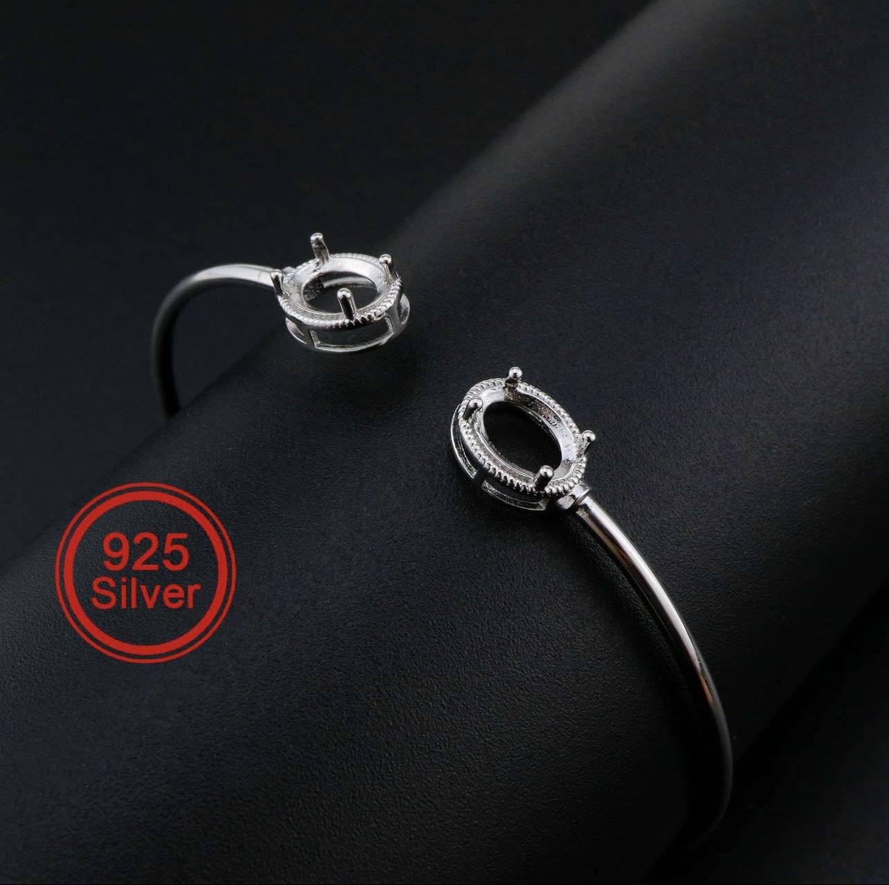 2 Oval Bangle