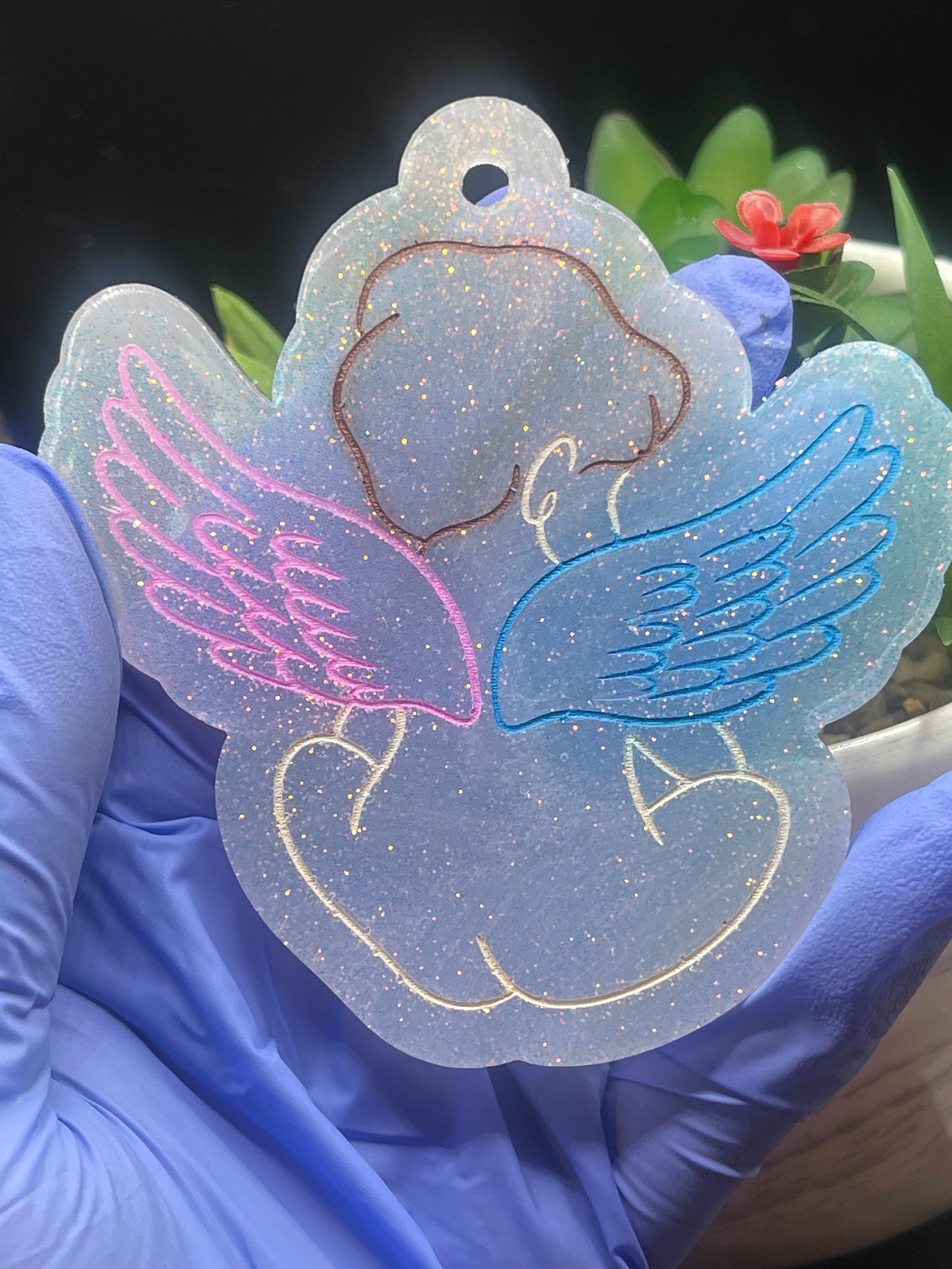 Angel Baby Ornament