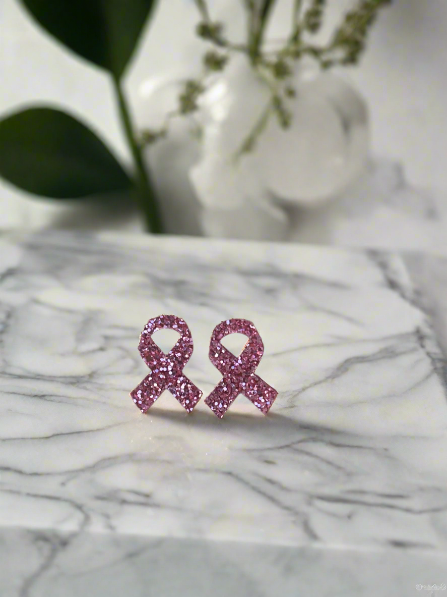 Breast Cancer Awareness Earrings